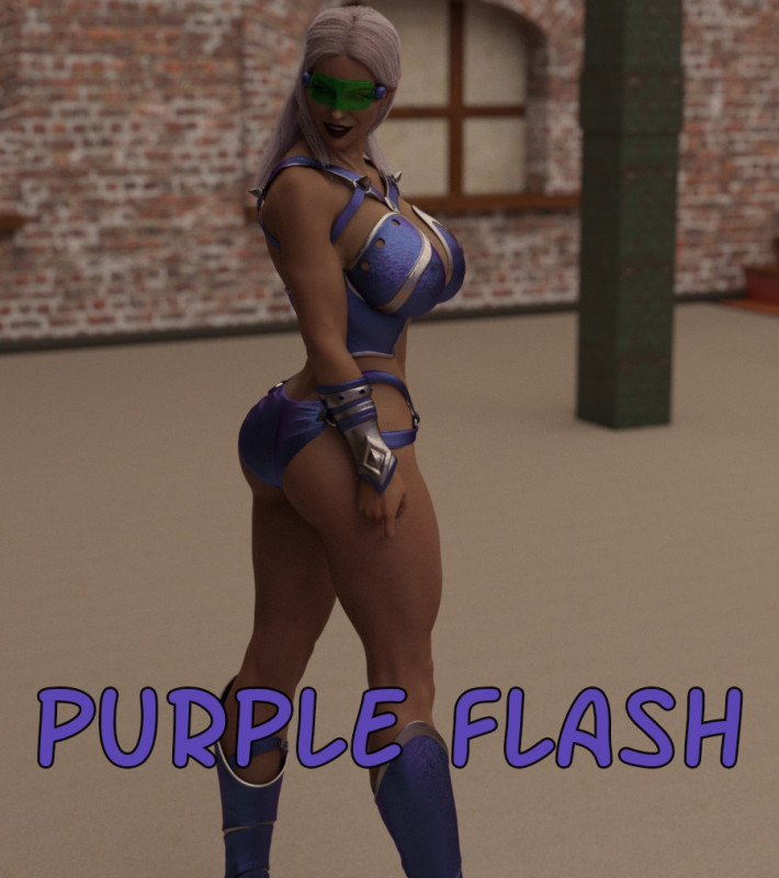 Captured-Heroines - Purple Flash