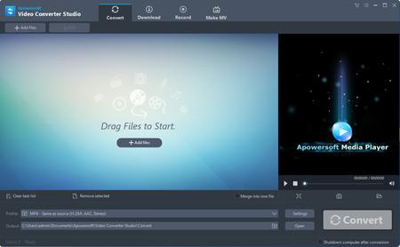 Apowersoft Video Converter Studio 4.8.8.0 Multilingual