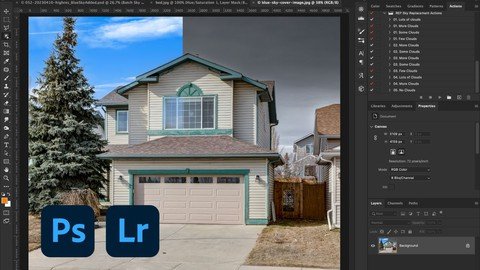 Batch Sky Replacements Photoshop Quick Course