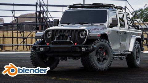 Blender Creating Jeep Gladiator Rubicon From A To Z