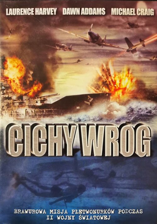 Cichy wróg / The Silent Enemy (1958) PL.720p.BDRip.XviD.AC3-ELiTE ~ Lektor PL