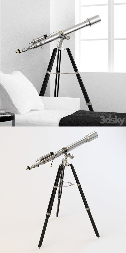 Telescope - 3d model