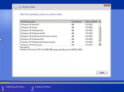 Windows XP SP3 x86 10in1 May 2023  Multilanguage