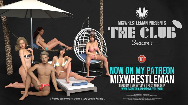 Mixwrestleman - The Club - Season 1 - Ongoing 3D Porn Comic