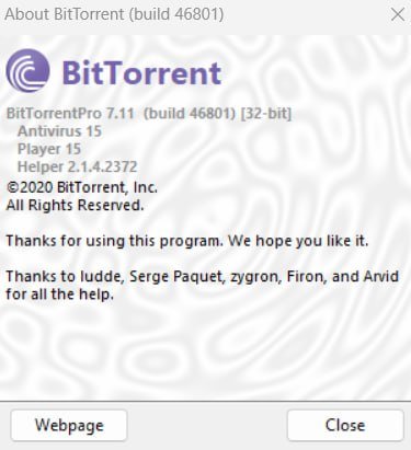 BitTorrent Pro 7.11.0.46801  Multilingual 73026a4cba1c5e933b88f65f50cf7fa3