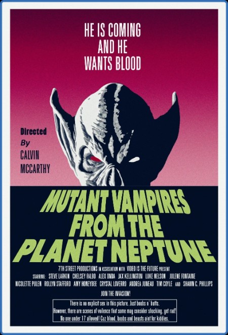 Mutant Vampires From The Planet Neptune (2021) 720p WEBRip x264 AAC-YTS