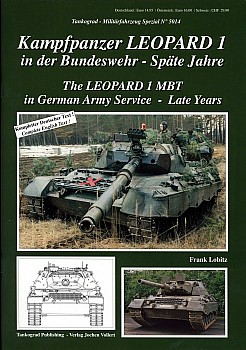 The Leopard 1 MBT in German Army service: Late Years (Tankograd 5014)