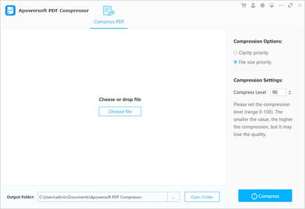 Apowersoft PDF Compressor 1.0.2.1 Multilingual Portable