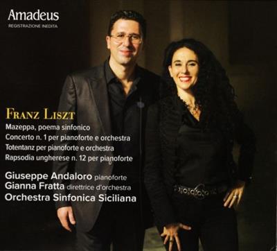 Giuseppe Andaloro, Gianna Fratta & Orchestra Sinfonica Siciliana - Franz Liszt (2023)