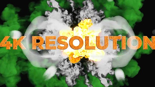 Videohive - Explosions Smoke And Fire VFX Elements 45480056 - Project For Final Cut & Apple Motion