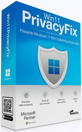 постер к Abelssoft Win11PrivacyFix 2023 2.03.47300 + Portable