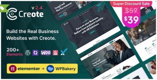 Themeforest - Creote v2.5 - Consulting Business WordPress Theme