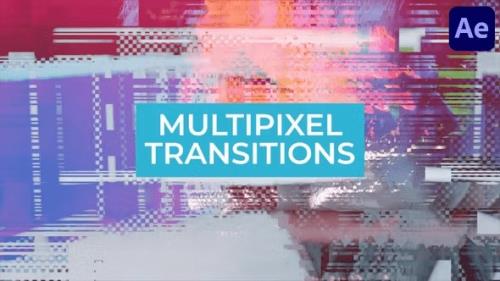 Videohive - Multipixel Transitions for After Effects - 45526183