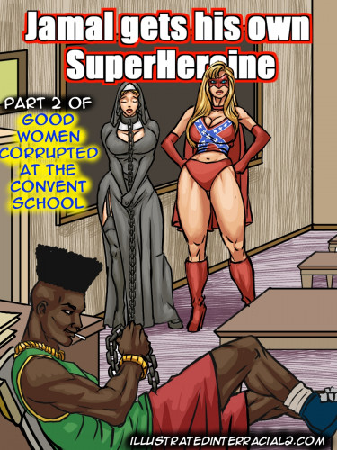 Illustratedinterracial - Jamal gets his own SuperHeroine