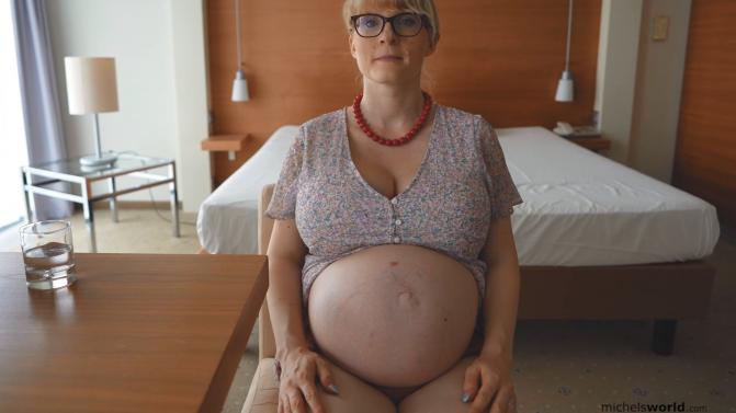 [Michelsworld.com] Casey Deluxe - Pregnant Beauty [2023 ., solo, pregnant, mature, big tits, 1080p, SiteRip]