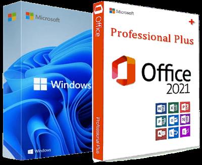 Windows 11 Pro 22H2 Build 22621.1702 (No TPM Required) With Office 2021 Pro Plus Multilingual  Preactivated