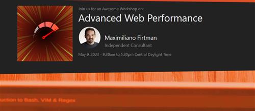 Frontend Master – Advanced Web Performance