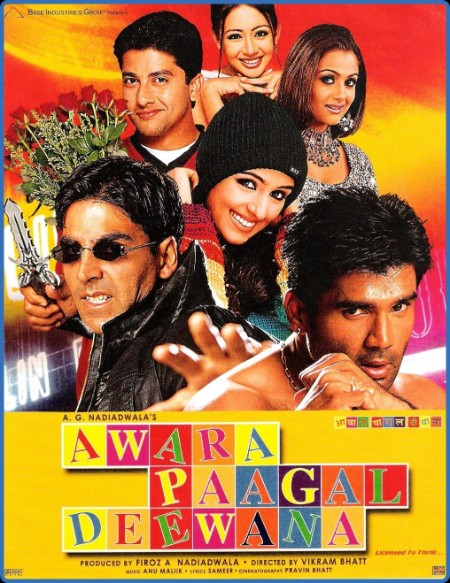 Awara Paagal Deewana 2002 1080p AMZN WEBRip x265 Hindi DDP2 0 ESub - SP3LL