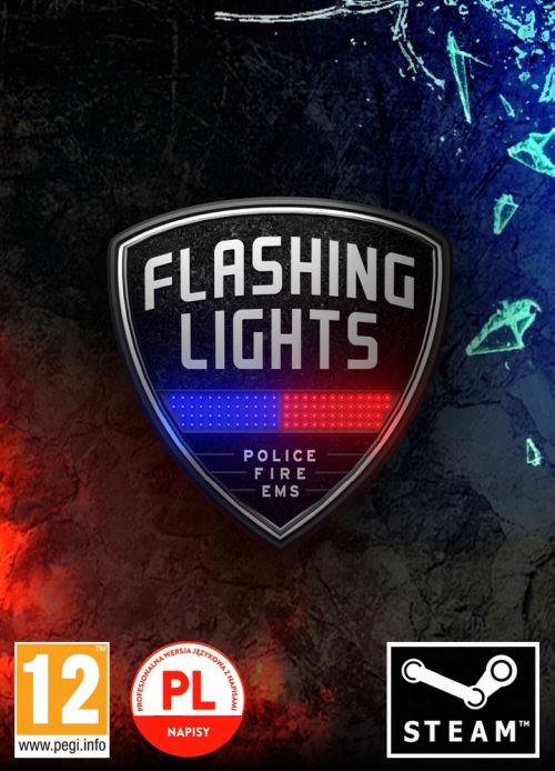Flashing Lights Police Firefighting Emergency Services Simulator (2023) -DOGE  / Polska Wersja Językowa