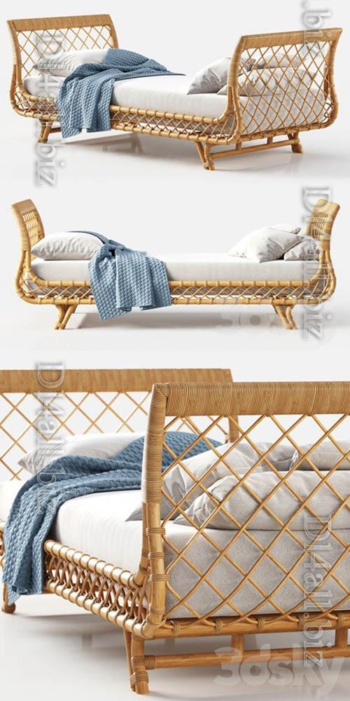 Avalon Daybed by Serena & Lily- 3d model