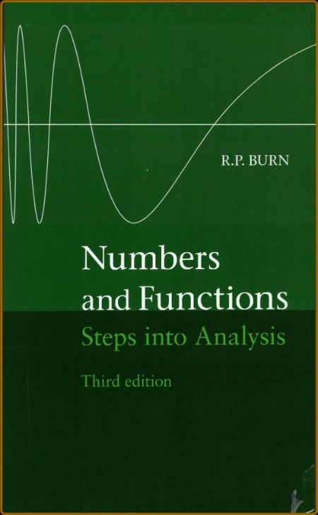 Numbers and Functions Steps into Analysis