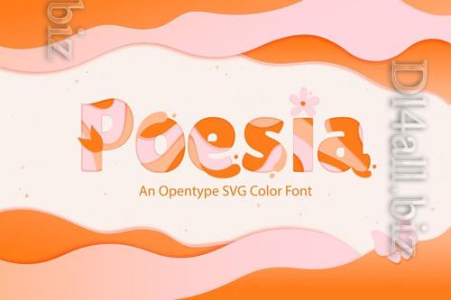 Poesia font