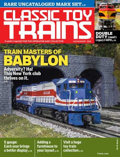 Classic Toy Trains - July/August 2023