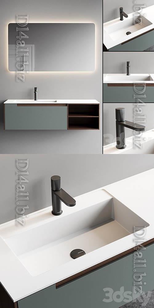 Antonio Lupi Design Orma Vanity Unit Set 3- 3d model