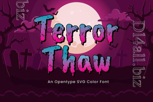 Terror Thaw font