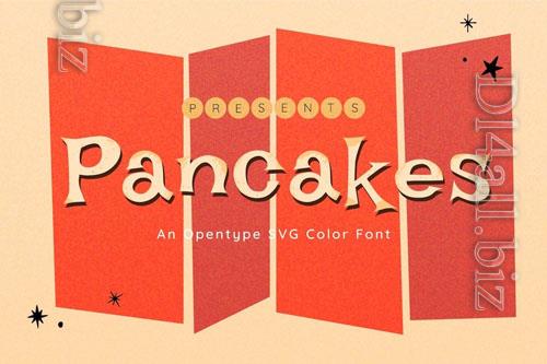 Pancakes font