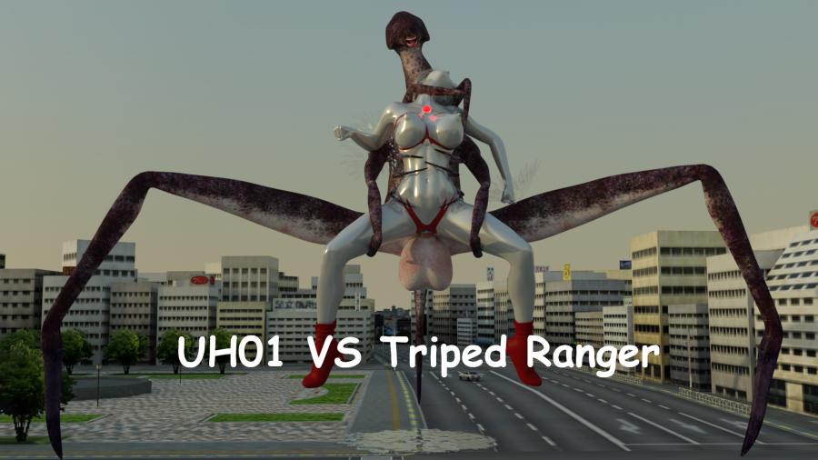 Artist - UH01 VS Triped Ranger 3D Porn Comic