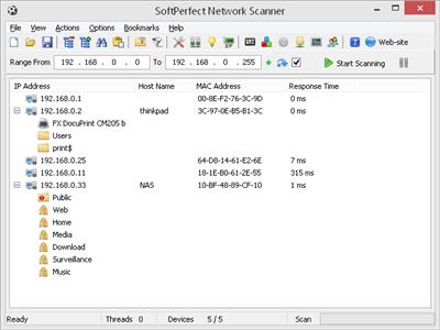SoftPerfect Network Scanner 8.1.7  Multilingual