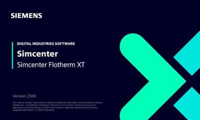 Siemens Simcenter Flotherm XT 2304.0  (x64) 243f0f62e2647b36800d19887e1e55e2