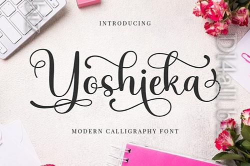 Yoshieka font