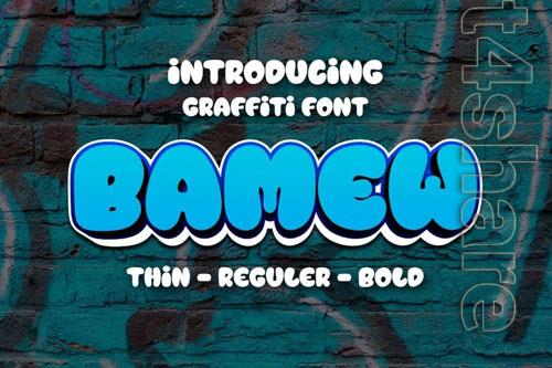 Bamew font