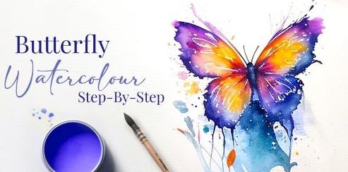 Watercolor Wings Unleash Your Creativity and Paint Expressive Butterflies