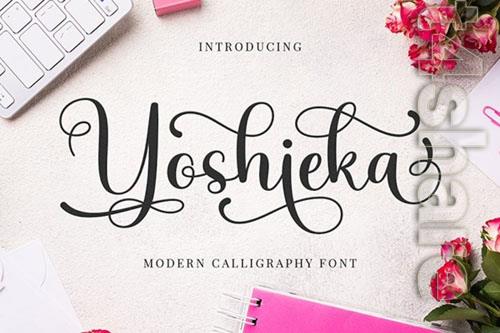 Yoshieka font