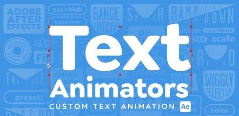 Text Animators Custom Text Animation in Adobe After Effects |  Download Free