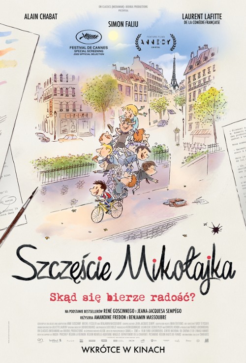 Szczęście Mikołajka / Le Petit Nicolas - Qu'est-ce qu'on attend pour être heureux? (2022) PLDUB.BRRip.XviD-OzW / Dubbing PL