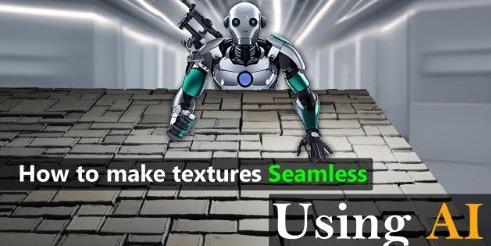 How to make textures seamless using AI |  Download Free