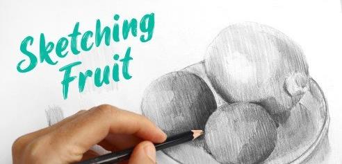 Sketching Fruit! Practice Your Sketching Skills!
