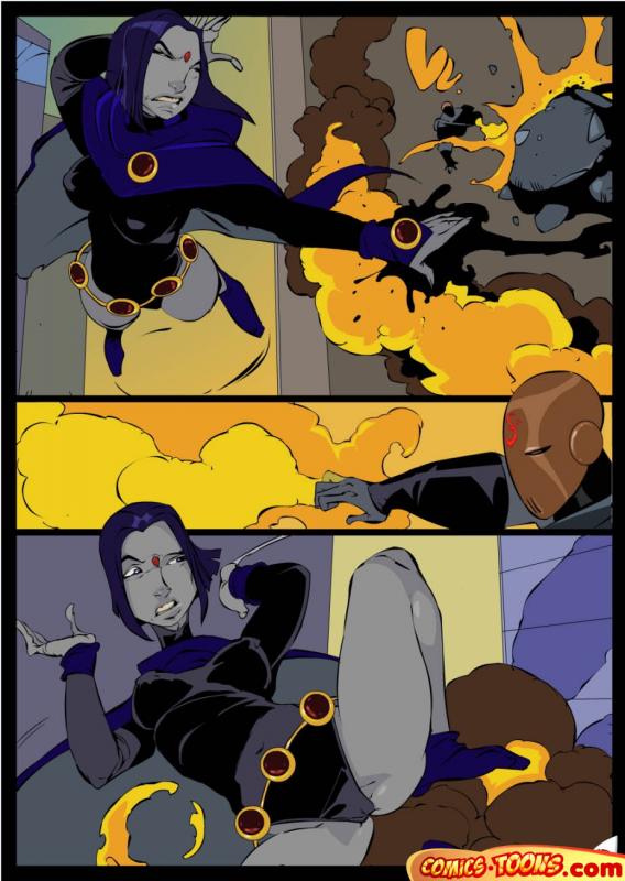 Okunev - Slade And Raven (Teen Titans) Porn Comic