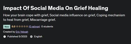 Impact Of Social Media On Grief Healing |  Download Free