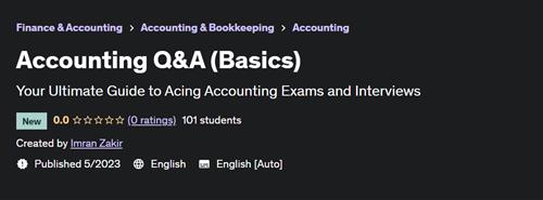 Accounting Q&A (Basics)