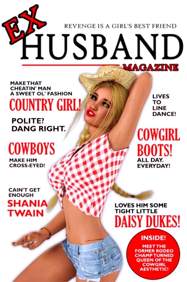 Taylor Galen Kadee - Ex-Husband Country Girl 3D Porn Comic