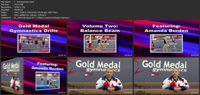 Gold Medal Gymnastics Drills Vol. 2 - Balance  Beam 01068ab56332ae03f9480791a1ceafee