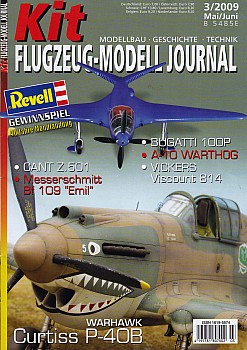 Kit Flugzeug-Modell Journal 2009 No 3