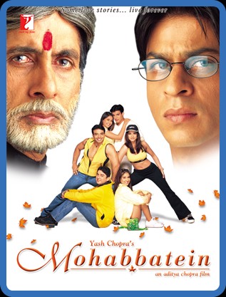 Mohabbatein 2000 720p BluRay x264 Hindi DD2 0 - SP3LL