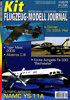 Kit Flugzeug-Modell Journal 2010 No 1