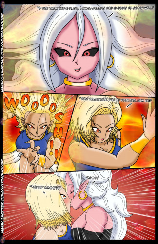 Hypnohouse - The curses cure is master's seed Android 21 Porn Comic